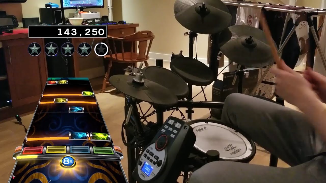 Freak on a Leash by KoRn | Rock Band 4 Pro Drums 100% FC RB
