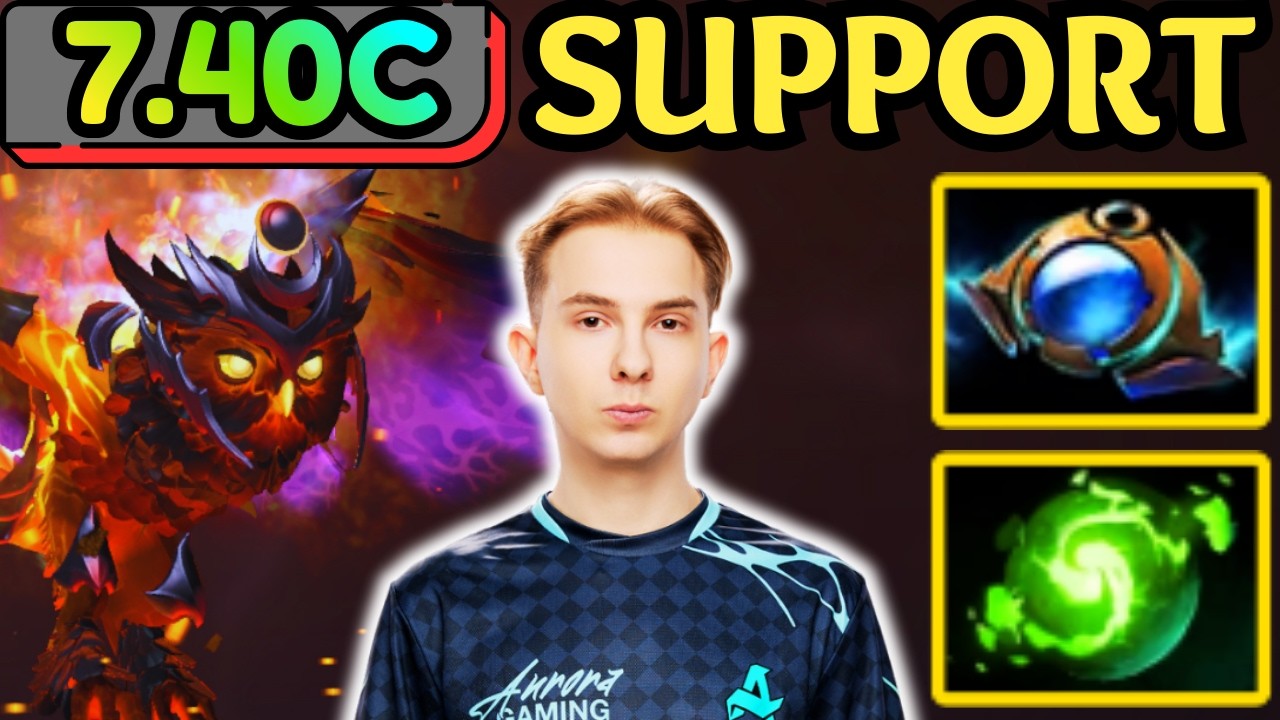 🔥 PHOENIX Support — Pro Gameplay by PANTO vs Team Falcons 🔥 Dota 2 Support