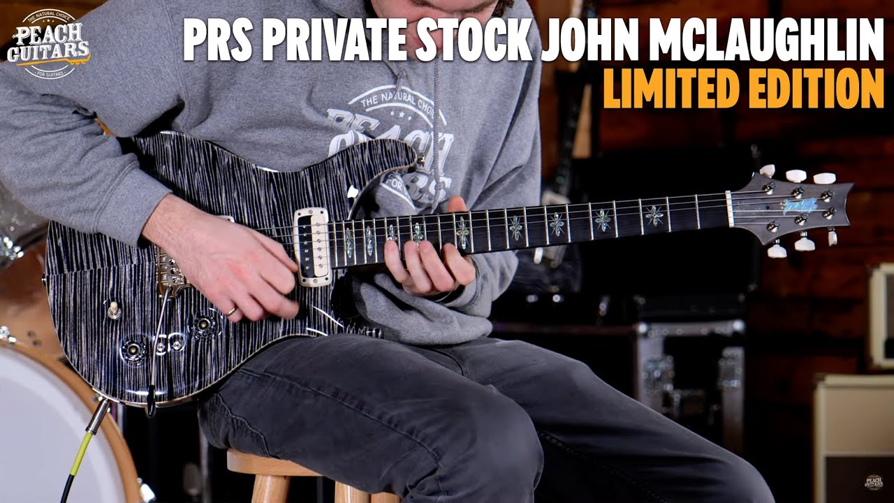 No Talking...Just Tones | PRS Private Stock John McLaughlin Limited Edition