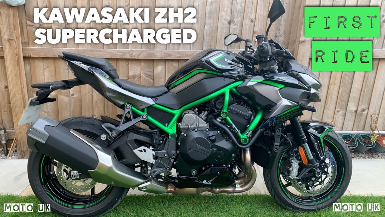 First Ride Review 2021 Kawasaki ZH2 Supercharged, is it too much power ? MotoUK