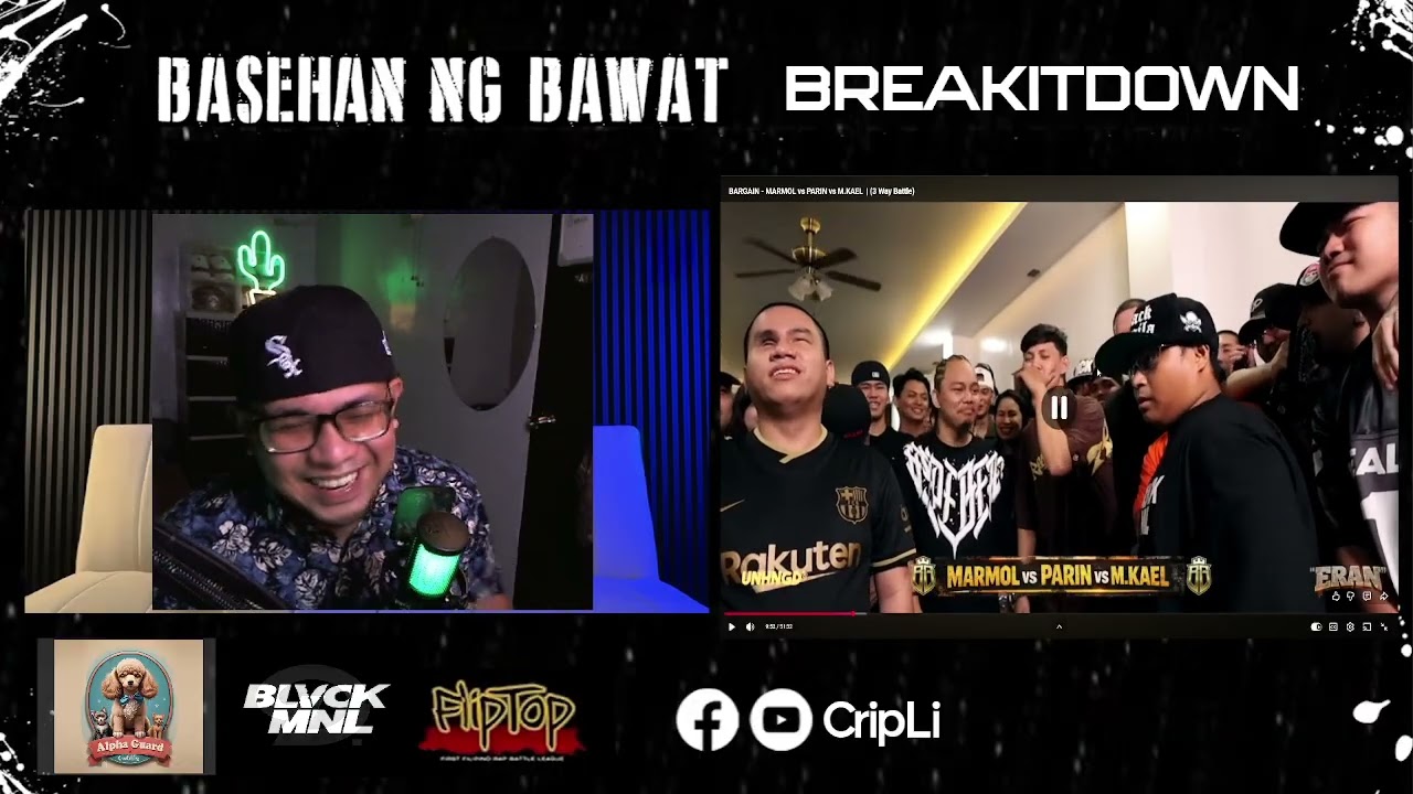 MARMOL VS PARIN VS MKAEL - BASEHAN NG BAWAT BREAKITDOWN