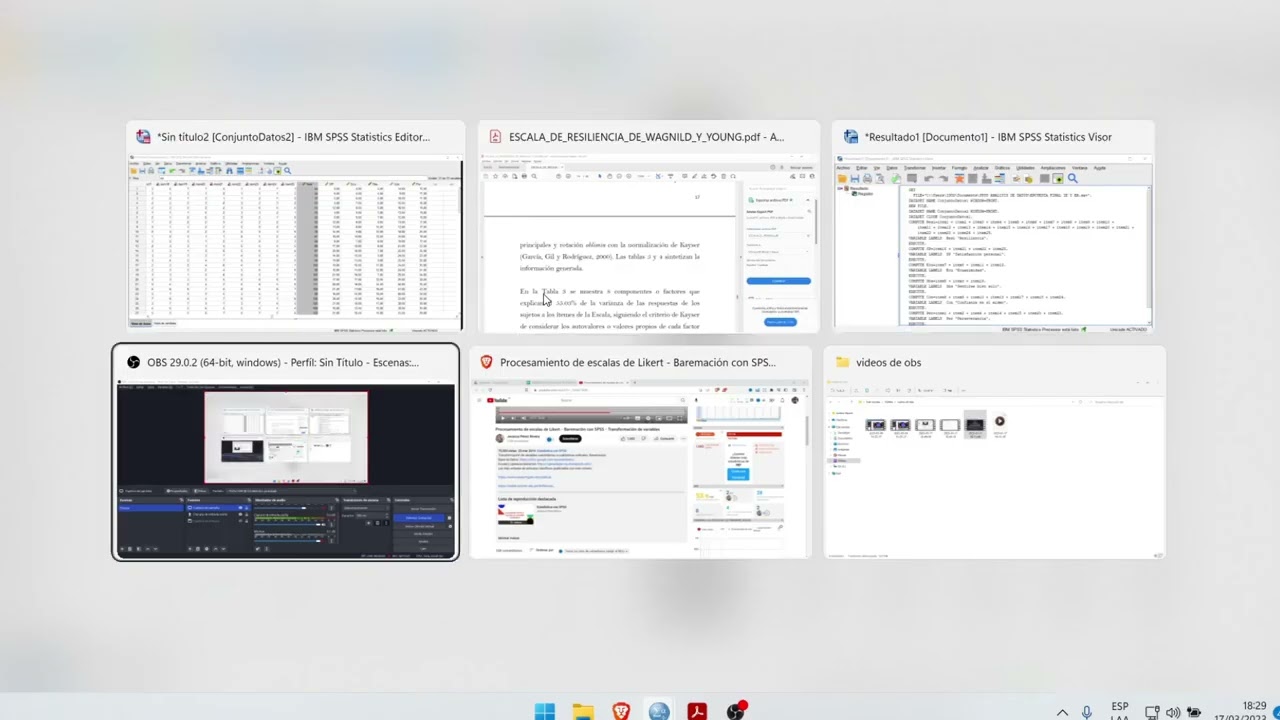 SPSS: Procesamiento de Datos en Escala de Likert  Transform de Variables  Baremaci&oacute;n