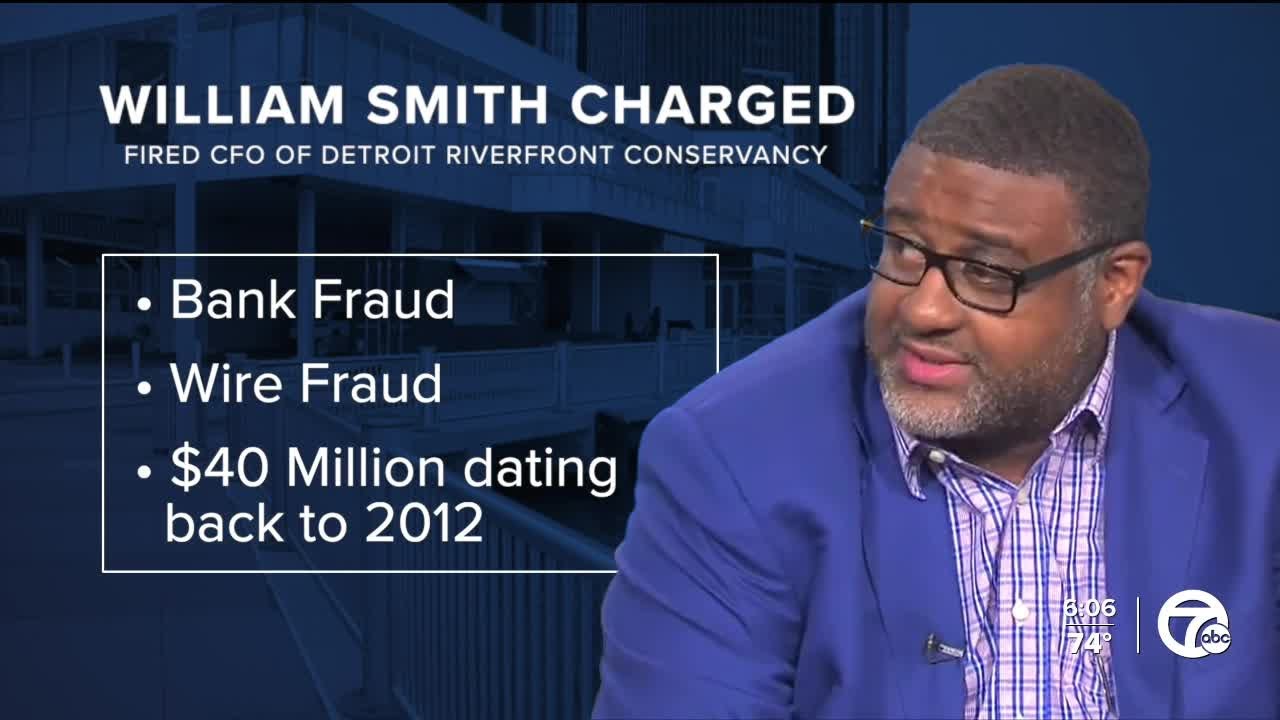 Ex-Detroit Riverfront Conservancy CFO charged with embezzling $40M dating back to 2012