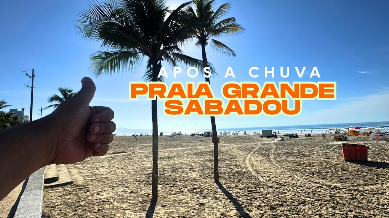 VER&Atilde;OZ&Atilde;O 2026 PRAIA GRANDE SOL CALOR E CHUVA FORTE