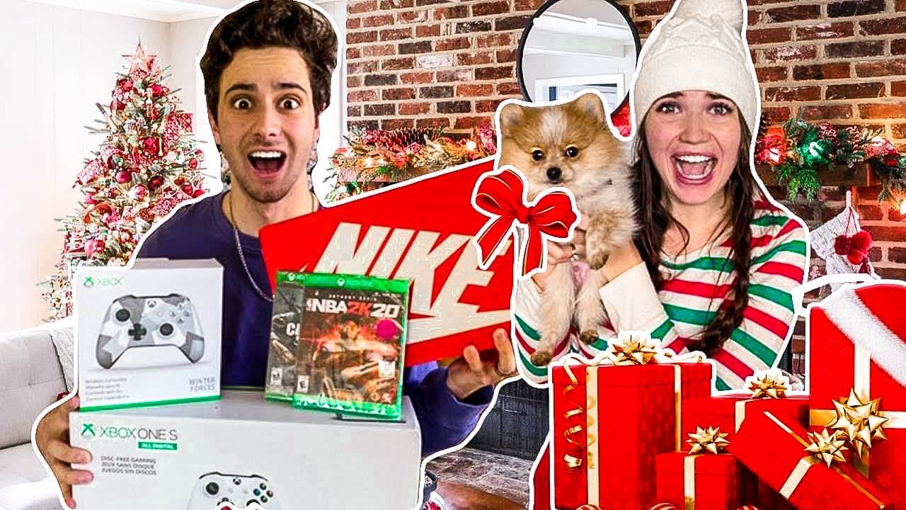 What I Got For CHRiSTMAS! Married Gift SWAP 2019!! | JUSTKASS