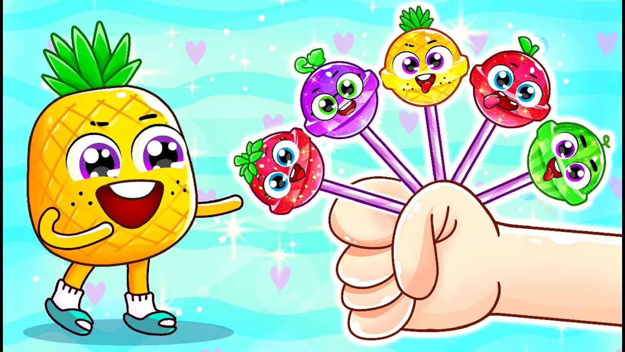 Finger Family Song with Lollipop 🍬 Fun Kids Songs by YUM YUM - Funny Kids Songs