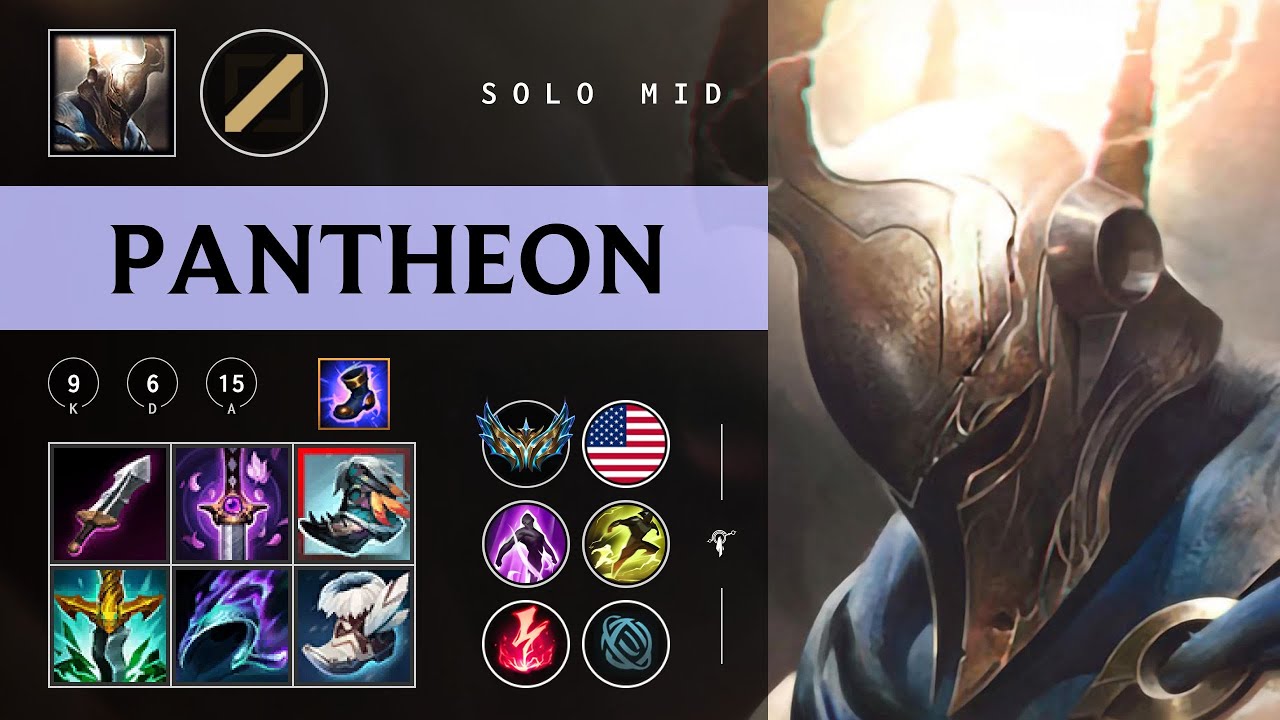 Pantheon Mid vs Azir - NA Challenger Patch 26.01