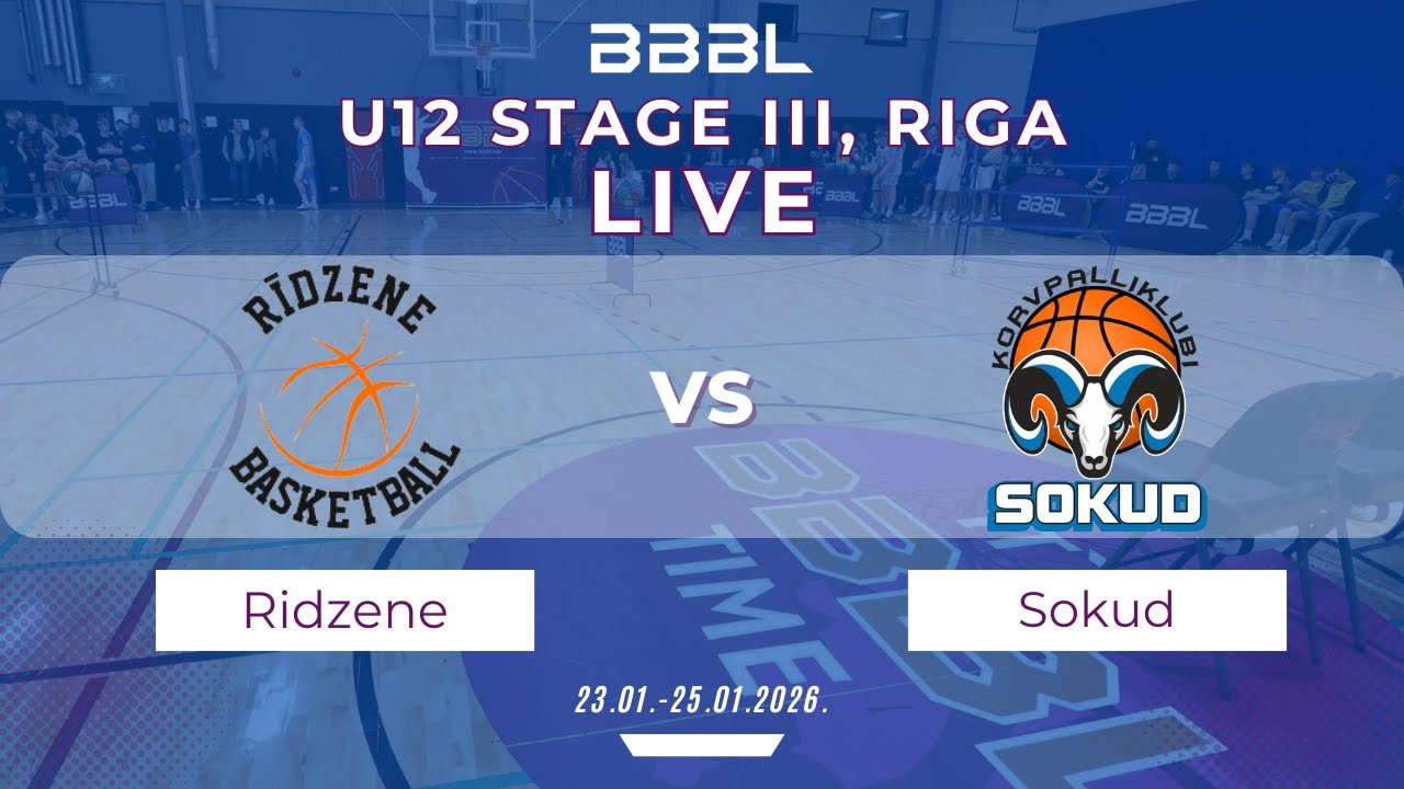 BC Kalev Cramo/KK Sokud 2014 vs RBS Centrs 2014 | BBBL U12 | Stage III