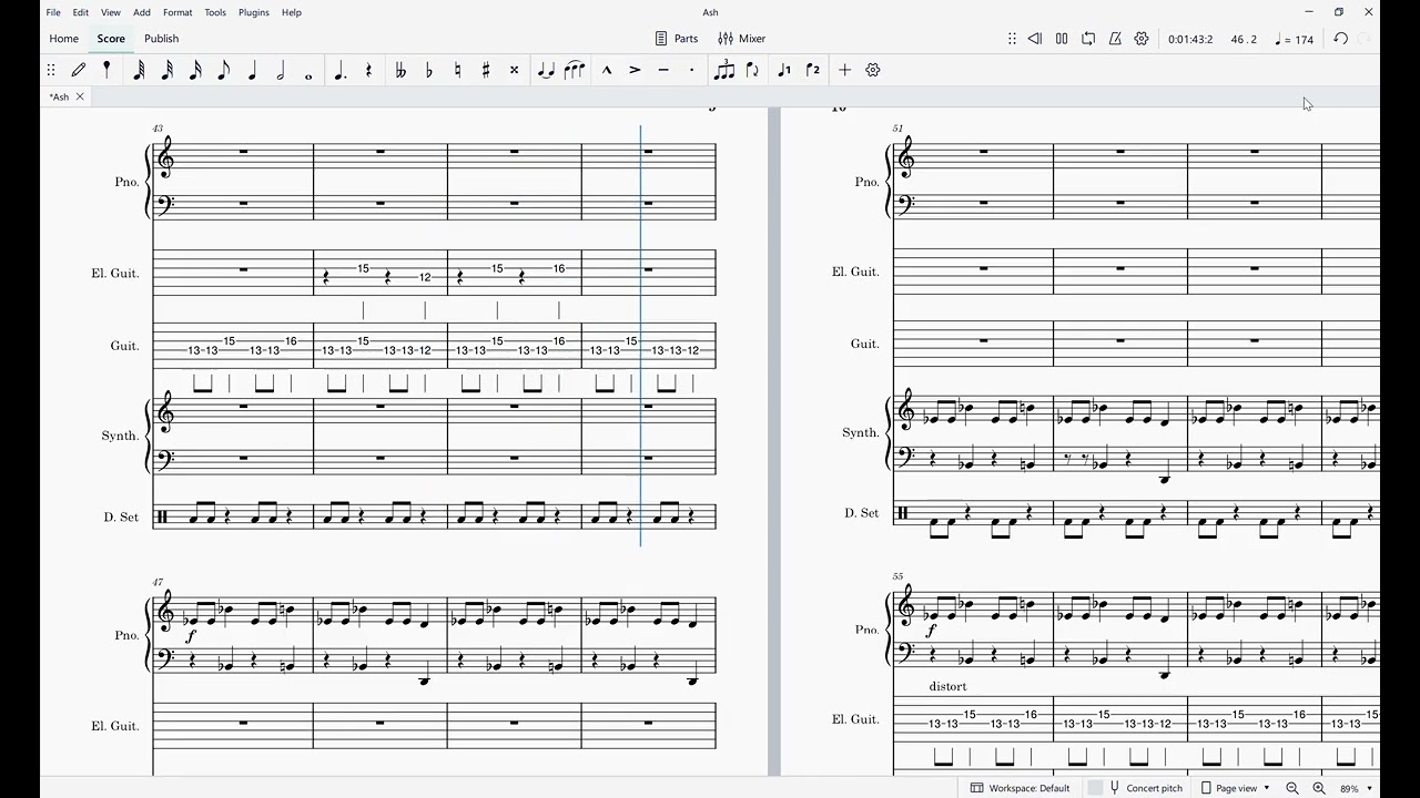 Ash ||Musescore composition