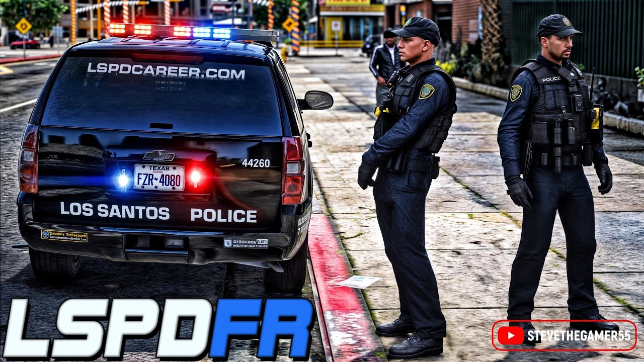 Играю в GTA 5 за ПОЛИЦЕЙСКОГО City Patrol| HPD|| GTA 5 Lspdfr Mod