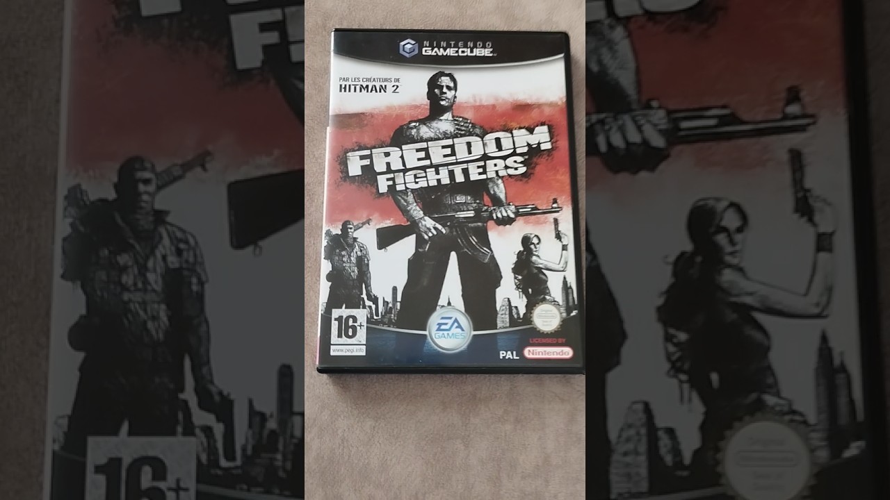 Unboxing Freedom Fighters GameCube #unboxingvideo #freedomfighters #electronicartsgames #gamecube