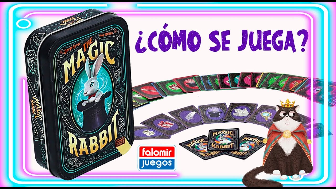 MAGIC RABBIT ¿Cómo se juega?💙❤️ FALOMIR💙❤️, el nuevo juego  de cartas del mago Jorge Luengo