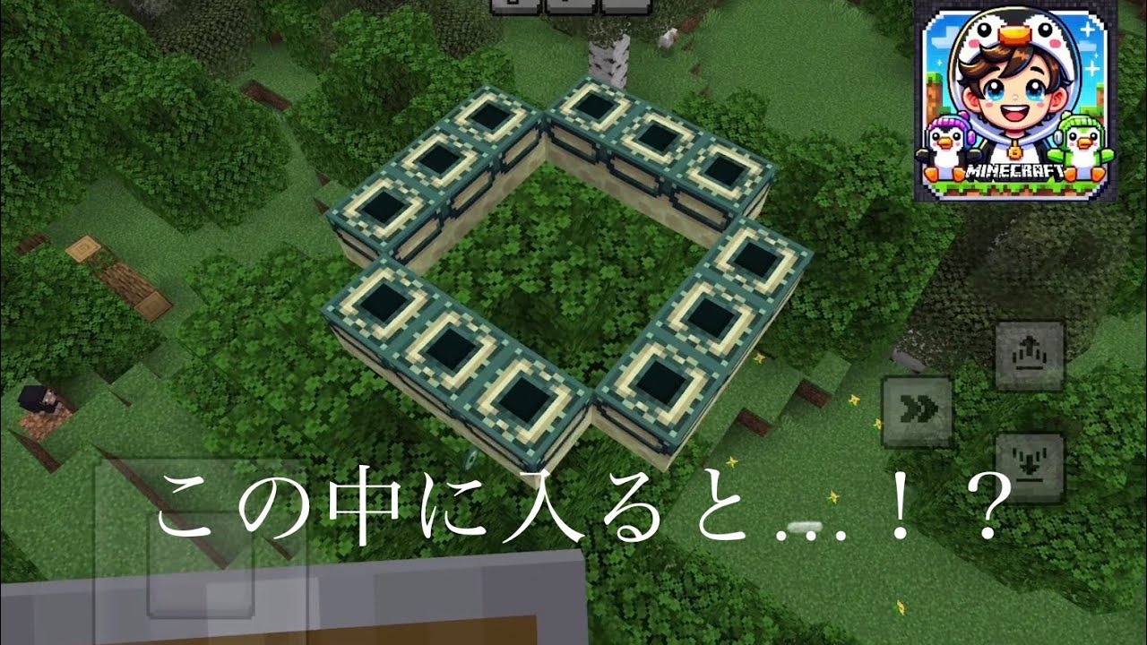 この中に入ろうとしたら…！？【マイクラ】