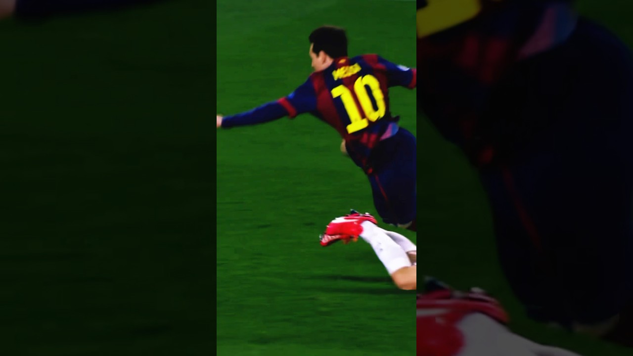 Verratti&rsquo;s tackle on Messi 😱