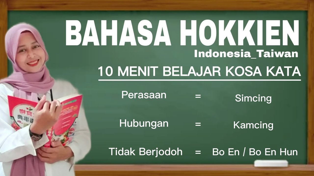 Kosa Kata Bahasa Tai-yu || Yang Jaga Lansia Wajib Pelajari 