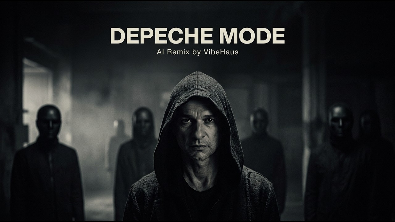 [Remix] Depeche Mode Dark Synth-Pop Mix (1H+) | Brooding New Wave & Coldwave Nights