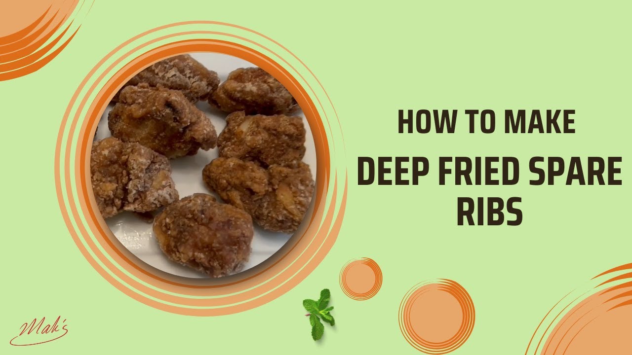 How to make Chinese Deep Fried Spare Ribs