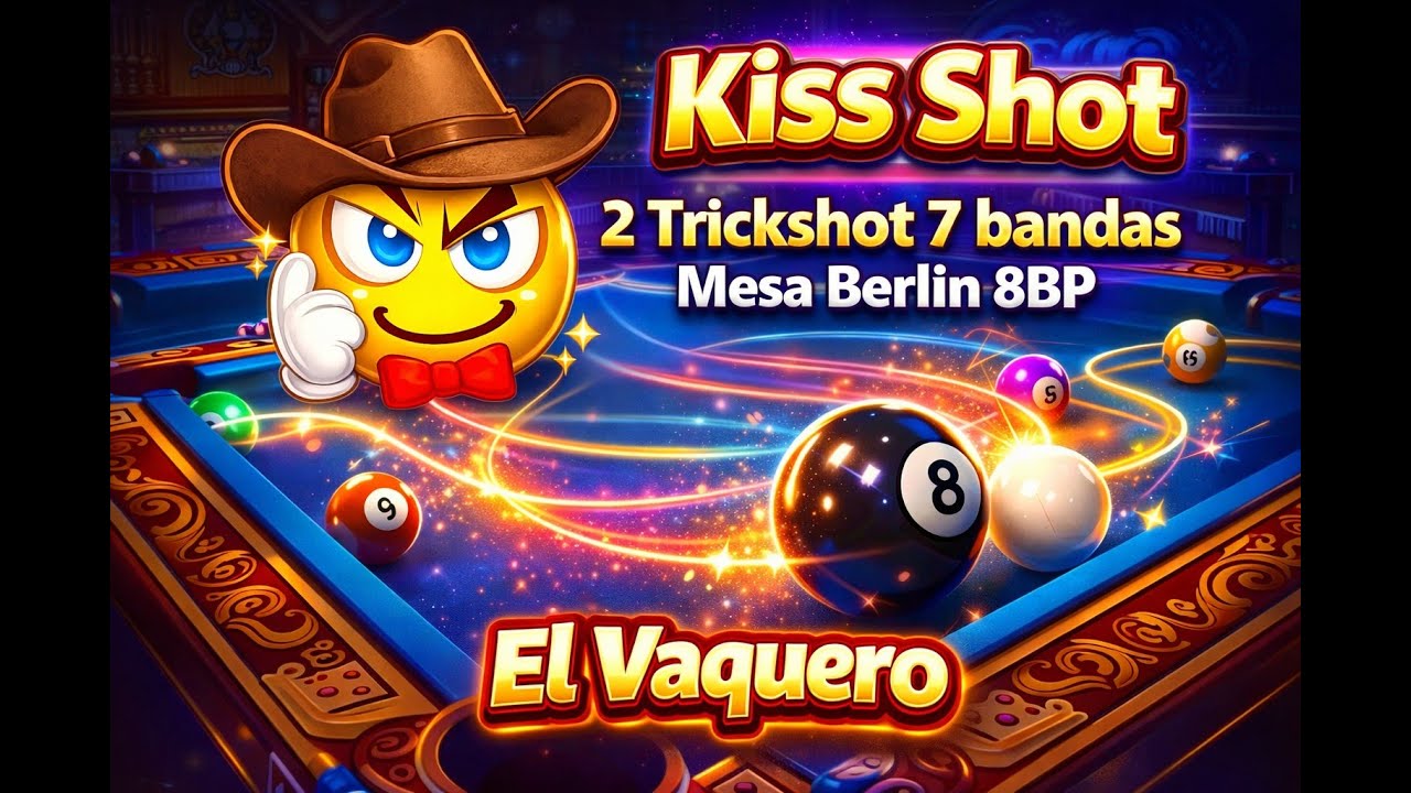 Trickshot and Kiss shot 8ballpool