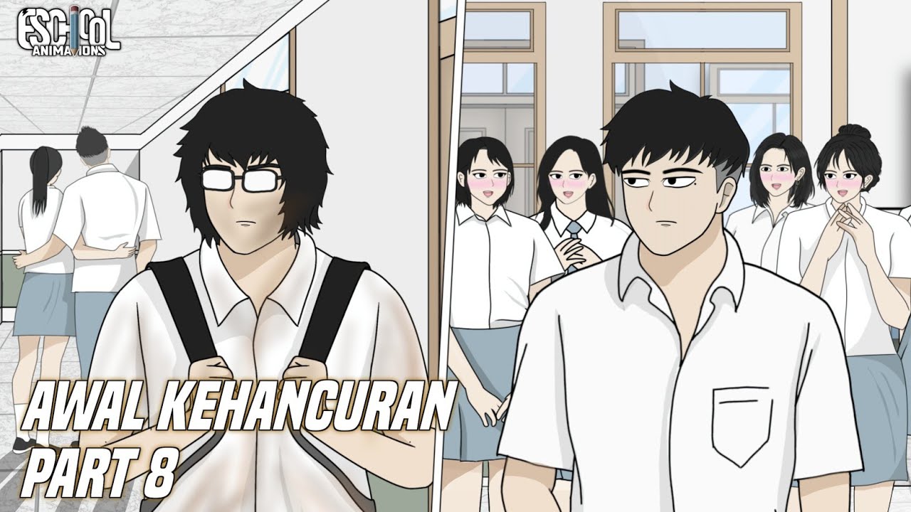 AWAL KEHANCURAN PART 8 - ANIMASI SEKOLAH - DRAMA ANIMASI SEKOLAH