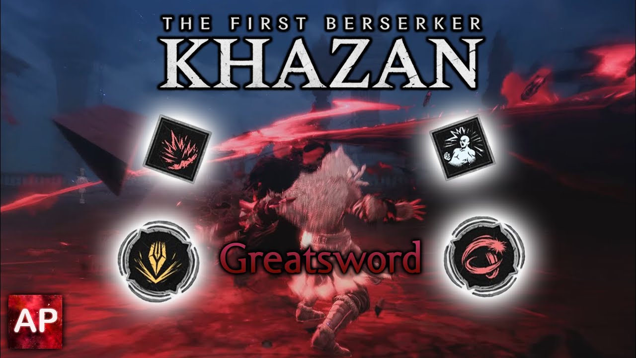 The First Berserker: Khazan - All Greatsword active skills (With Set Upgrades) | AbilityPreview