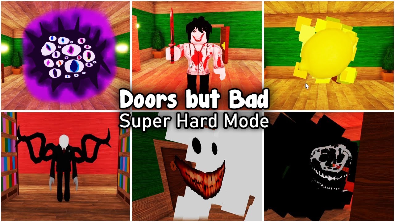 Doors but Bad (Super Hard Mode) - Gameplay [Roblox]