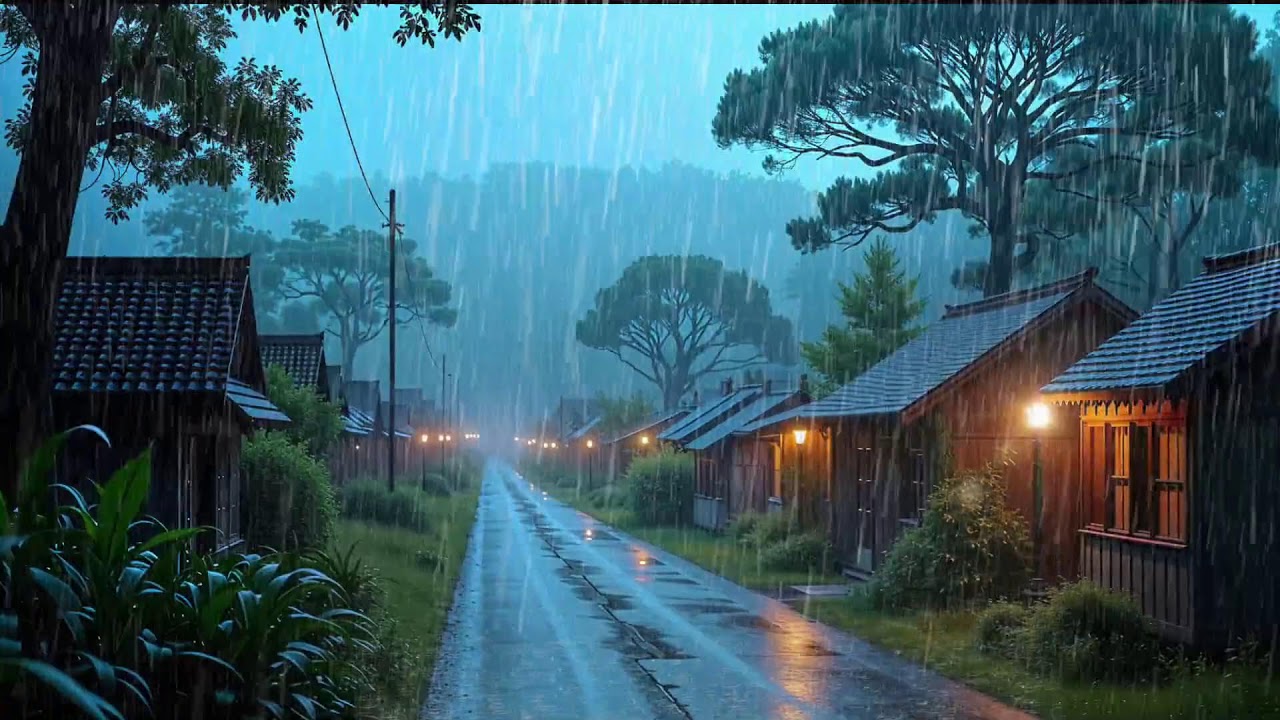 Mindful Rain Ambience 🌧️ ASMR for Deep Rest, Meditation & Emotional Reset