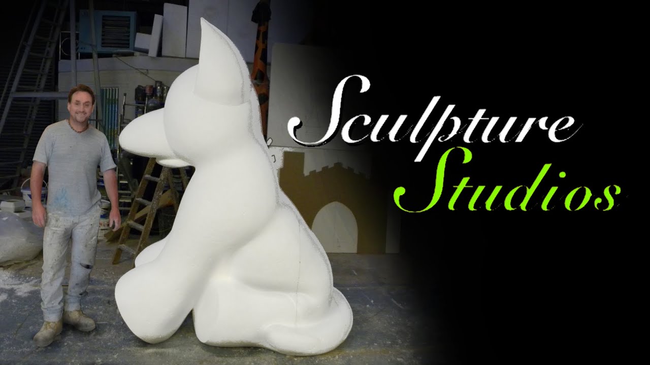 Polystyrene / Styrofoam Dog by Sculpture Studios
