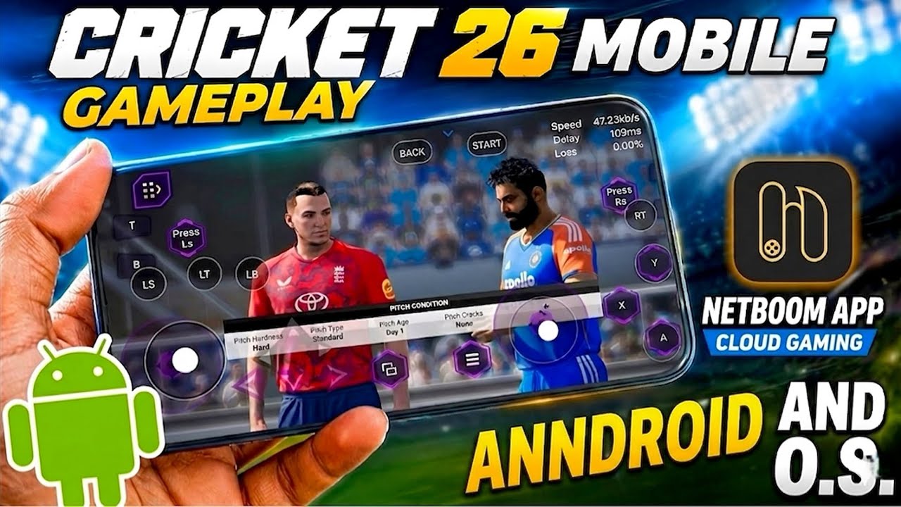 How to Play Cricket 26 on a Mobile Phone for Free | Complete Working Method 2026🏏