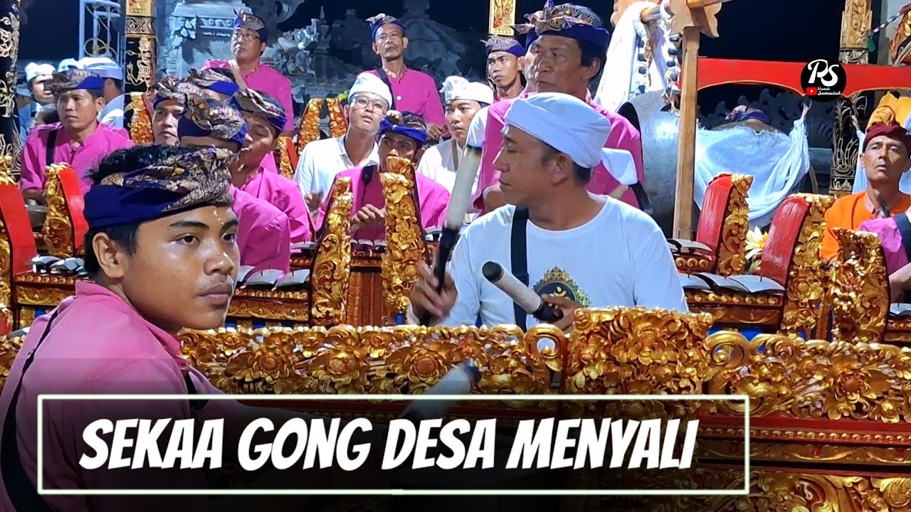 SEKAA GONG MENYALI ‼️ Piodalan Usaba Gede - Desa Adat Lemukih 29/10/2023
