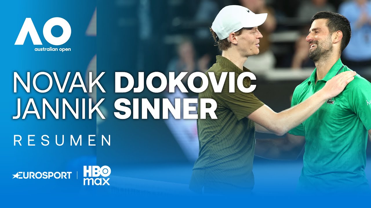 VÍDEO RESUMEN | Djokovic-Sinner, una semifinal que es HISTORIA del tenis mundial | #AO2026 #AusOpen