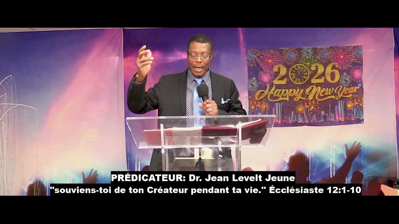 CULTE D'ADORATION ET DE LOUANGE ÉGLISE ÉVANGELIQUE DE LA CITÉ DIMANCHE 11/1/2026