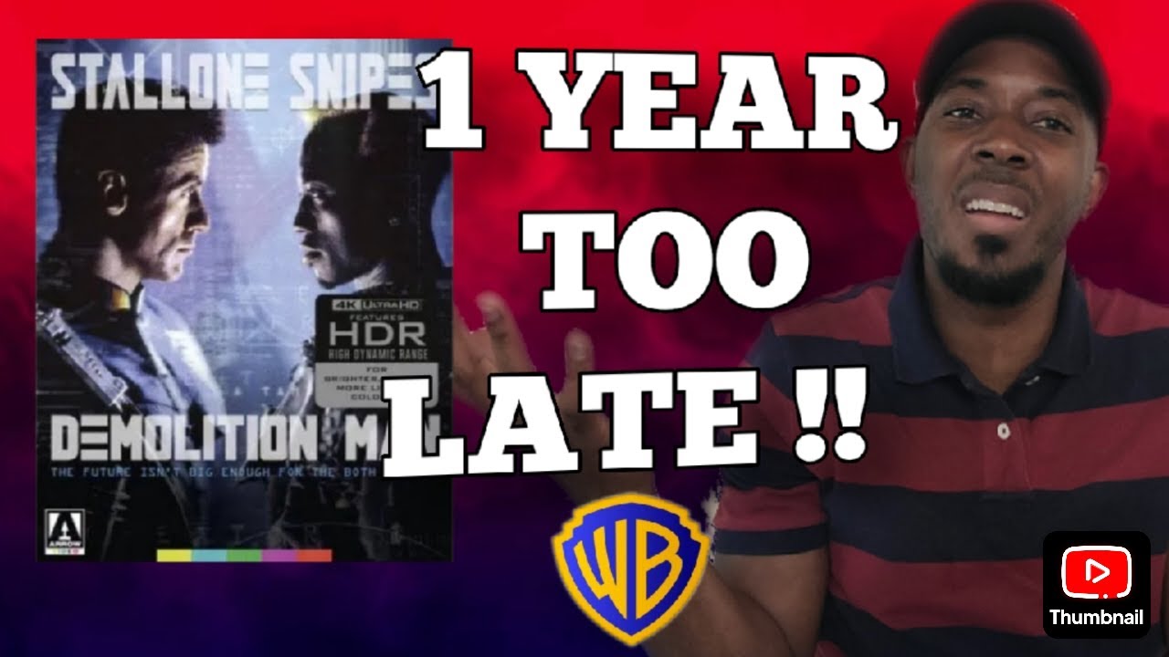 Is 4K UHD slowly dying?/ 4K players phased out/ Demolition Man 4K #physicalmedia #bluray #4k