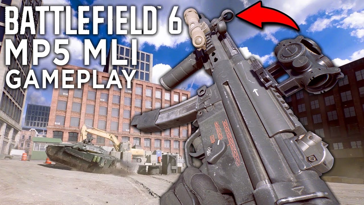 A Proper MP5 MLI Loadout in Battlefield 6 Multiplayer Gameplay