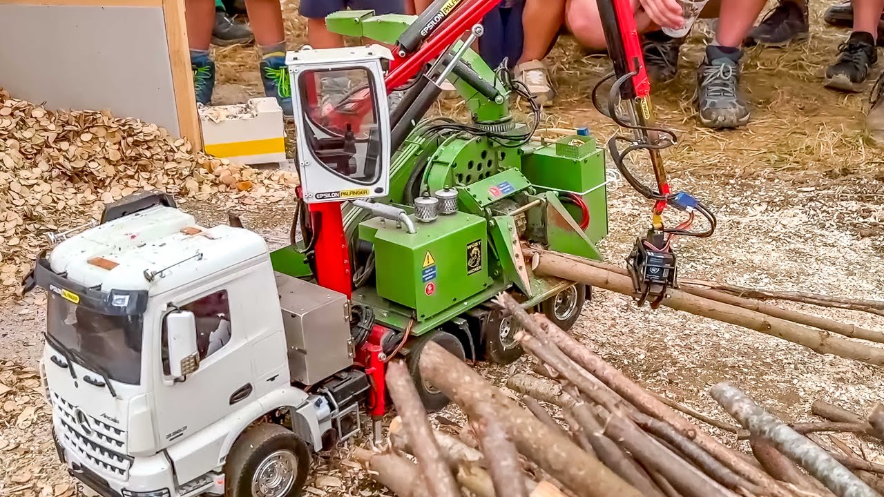 JUST INCREDIBLE RC TRUCKS, MACHINES AND TRACTORS!