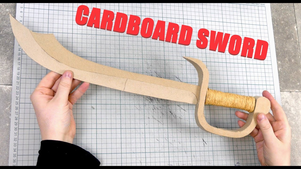 How to Make a Cardboard Sword
