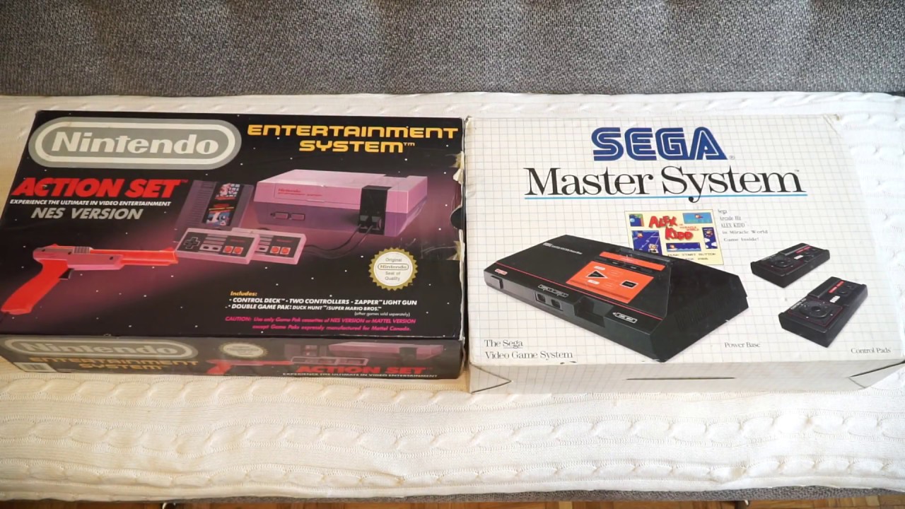 Nintendo NES vs Sega Master System. Czyli ktora fajniejsza?