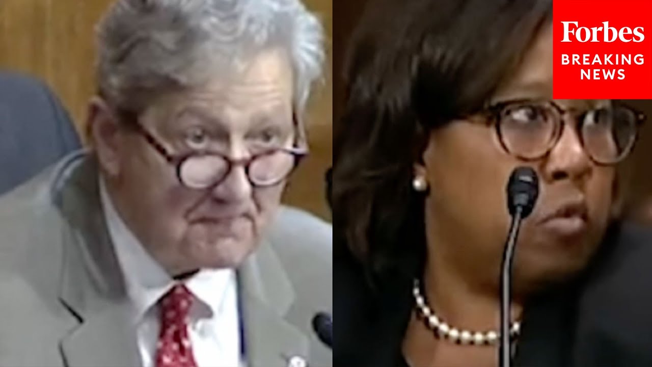 'Did You Say That?': John Kennedy Questions Biden Nominee About Past Statements On Policing