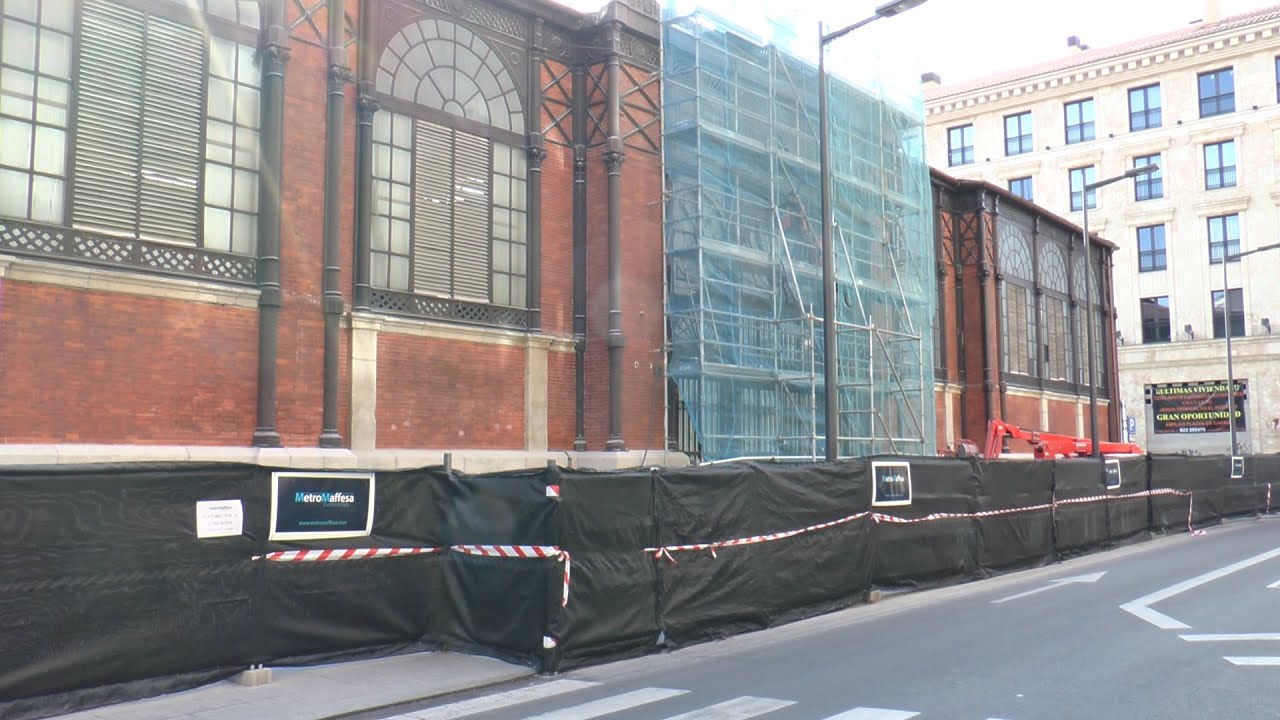 Obras en el Mercado Central