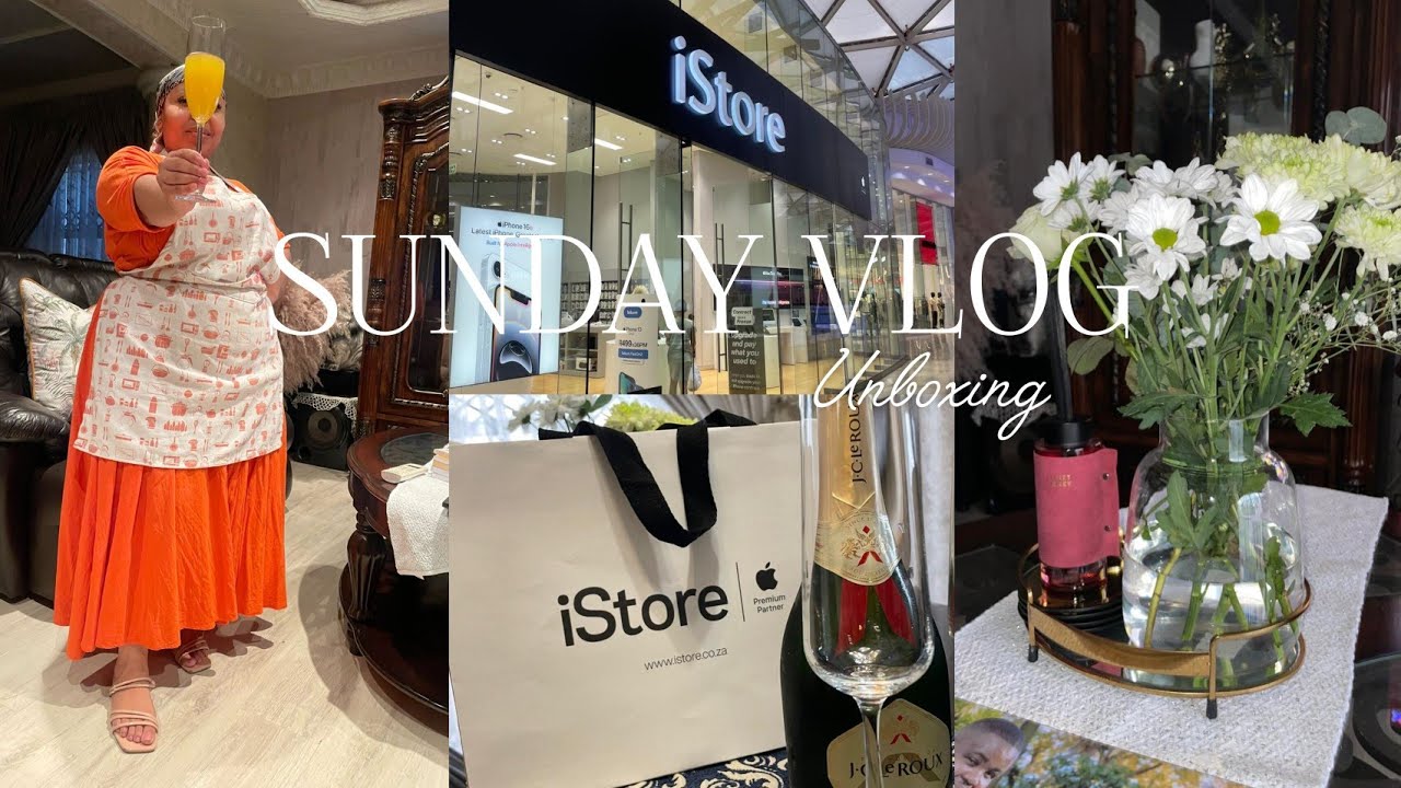 Sunday Vlog|IPhone Unboxing|Mimosa Sunday|South African YouTuber