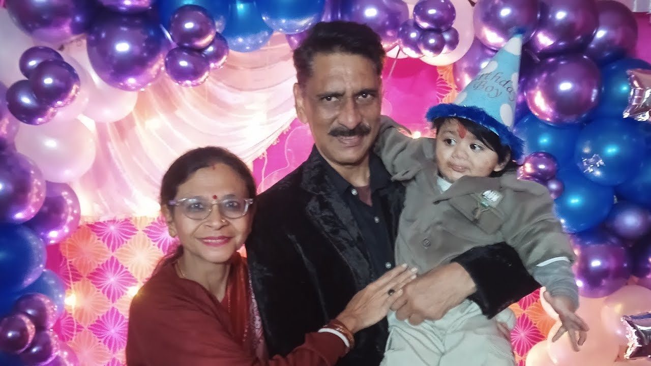 Aaj hum gaye Yash ke chote bhai ke birthday PE🎉