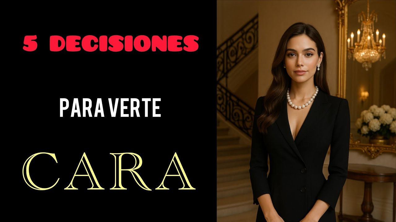 Las 5 decisiones que te harán verte más elegante, cara y femenina 