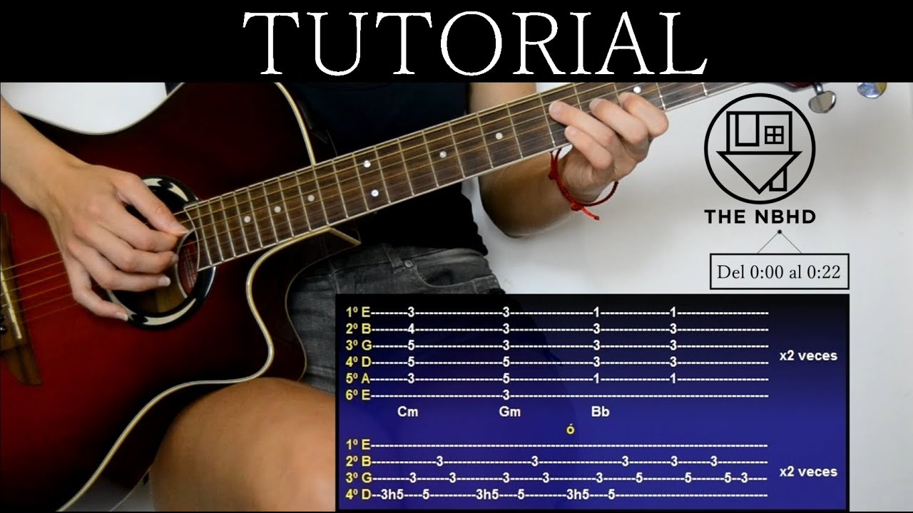 Daddy Issues - The Neighbourhood (Tutorial de Guitarra) / How to play