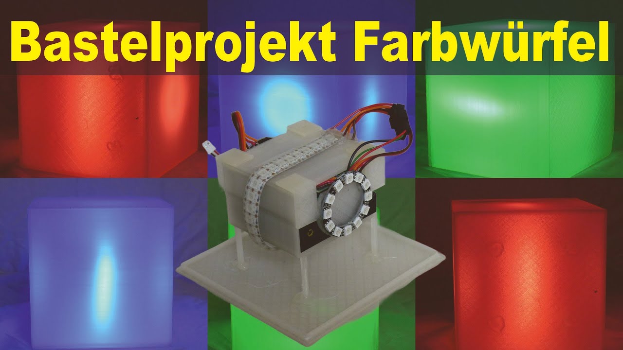 Bastelprojekt Farbw&uuml;rfel &ndash; HIZ577