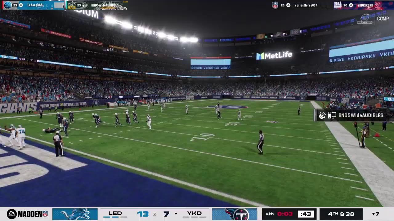 Madden NFL 26 Mut GrinD 60 Lions theme team!!