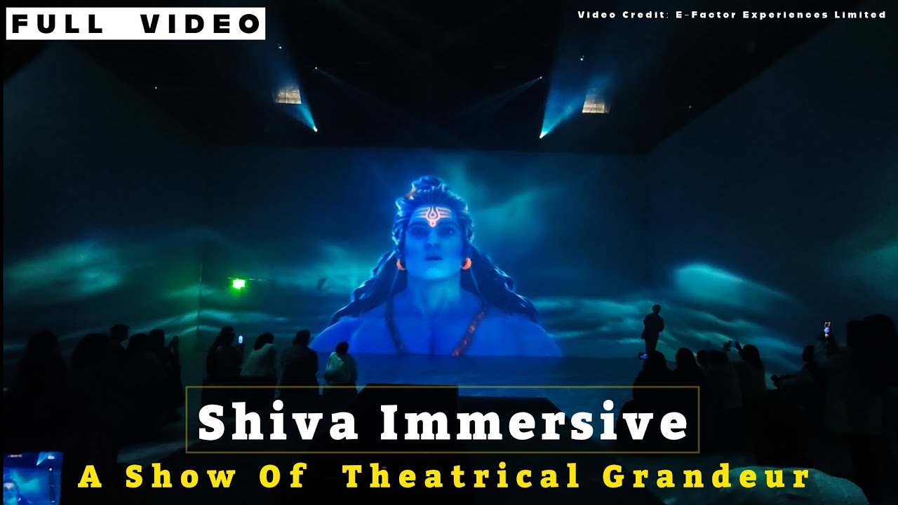 Shiva Immersive | Light & Sound Show | DLF Avenue Saket | Tasteful Safar | 