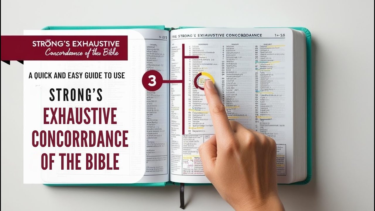 How To: Read The Strong's Exhaustive Concordance | Bible Study Tips & Tricks
