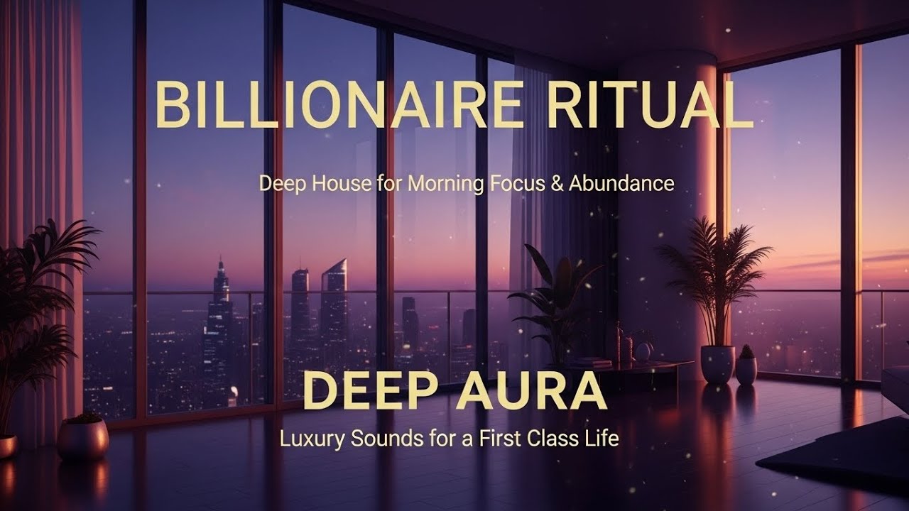 Billionaire Ritual: Deep House for Morning Focus & Abundance