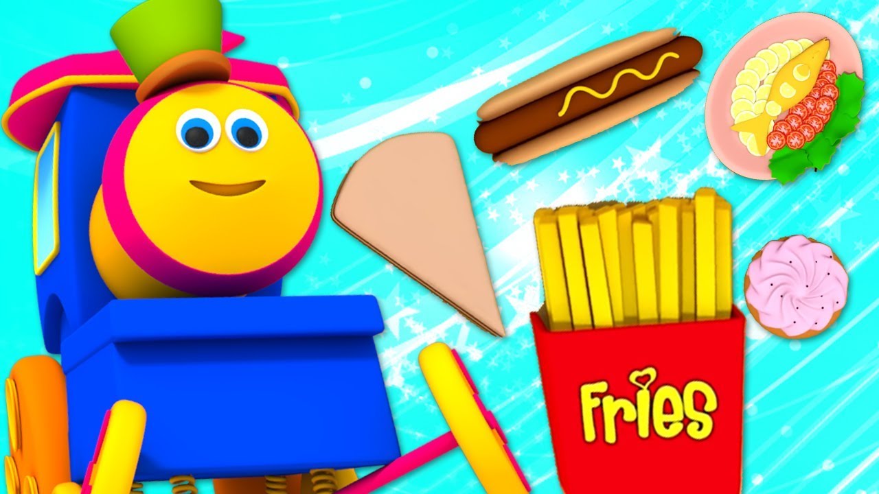 bob le train | chanson alimentaire | vid&eacute;o &eacute;ducative