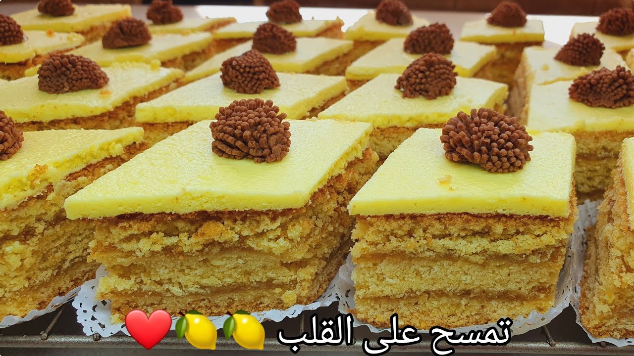 #اكسبلور #ترند #حلويات #العيد ✅️طول حياتي وانا نخدم في القاطو مي كيما تاع الليمون🍋مازال ماذقتش✅️😍