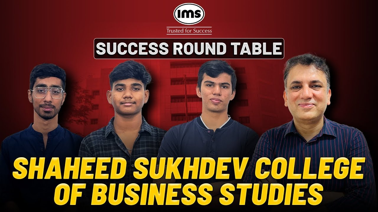 SSCBS Topper Talk: Exact Strategy to Crack BBA (FIA) & BMS | CUET + IPMAT Journey